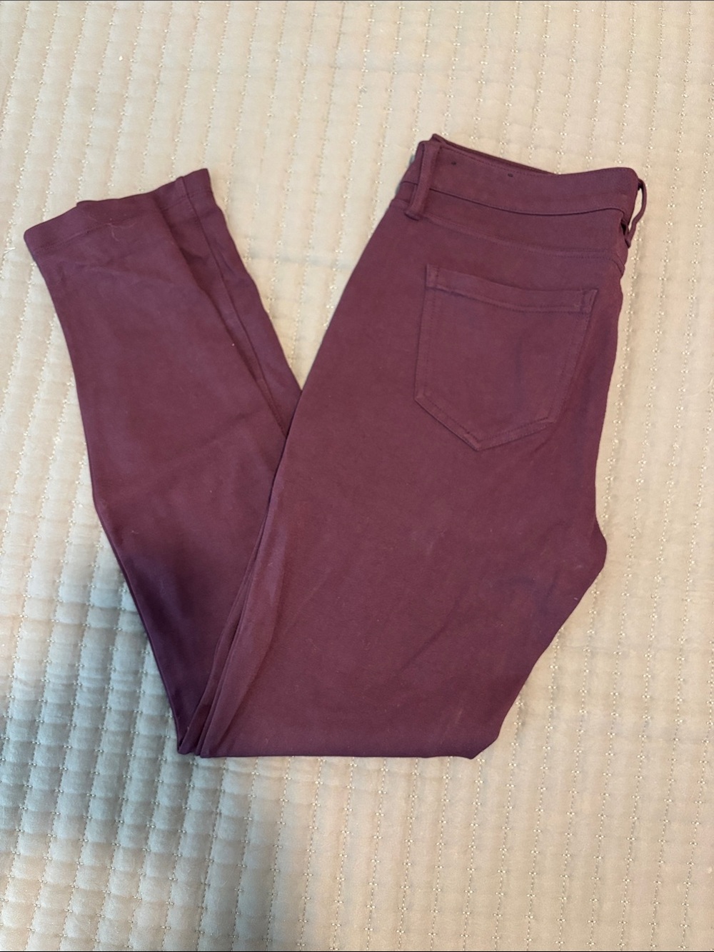 Liverpool Wine Stretch Jeggings